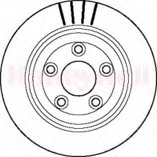 562146B BENDIX Тормозной диск