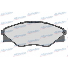 AC0581718D AC Delco Комплект тормозных колодок, дисковый тормоз