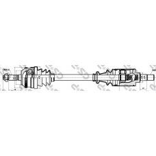 299007 GSP Приводной вал