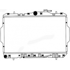 1220-0109 SAKURA  Automotive Радиатор, охлаждение двигателя