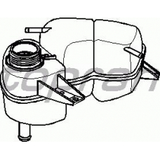 202 258 TOPRAN Компенсационный бак, охлаждающая жидкость