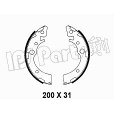 IBL-4412 IPS Parts Тормозные колодки