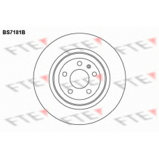 BS7181B FTE Тормозной диск