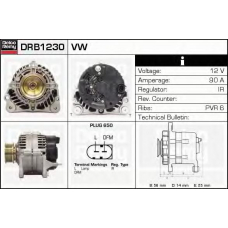 DRB1230 DELCO REMY Генератор