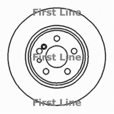 FBD512 FIRST LINE Тормозной диск
