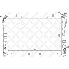 10-25284-SX STELLOX Радиатор, охлаждение двигателя