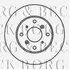 BBD5091 BORG & BECK Тормозной диск