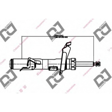 DS1662GS DJ PARTS Амортизатор