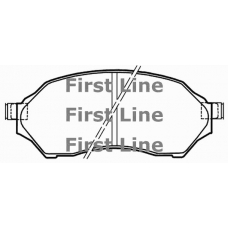 FBP3289 FIRST LINE Комплект тормозных колодок, дисковый тормоз