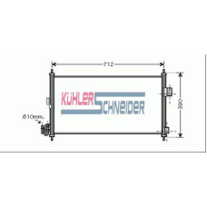 1620221 KUHLER SCHNEIDER Конденсатор, кондиционер