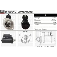 DRS9040 DELCO REMY Стартер