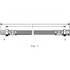 PHB217 TRW Тормозной шланг