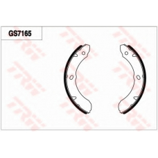 GS7165 TRW Комплект тормозных колодок