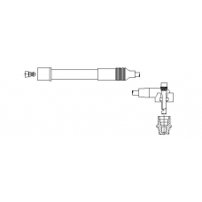817/90 BREMI Провод зажигания