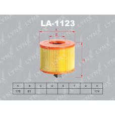 LA1123 LYNX Фильтр воздушный