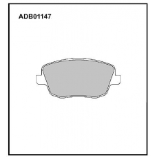 ADB01147 Allied Nippon Тормозные колодки