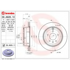 BS 8847 BRECO Тормозной диск