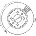 BDC3695 QUINTON HAZELL Тормозной диск