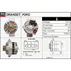 DRA4027 DELCO REMY Генератор