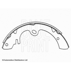 ADN14107 BLUE PRINT Комплект тормозных колодок