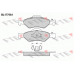 BL1776A1 FTE Комплект тормозных колодок, дисковый тормоз