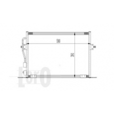 017-016-0006 LORO Конденсатор, кондиционер