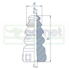 1129525 GOMET Буфер, амортизация