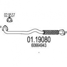 01.19080 MTS Труба выхлопного газа
