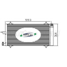 PXNCX-010Z Parts mall Конденсатор, кондиционер