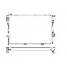55323 NRF Радиатор, охлаждение двигателя