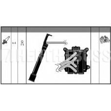 51278789 HERTH+BUSS Ккомплект проводов зажигания