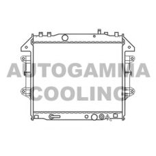 105417 AUTOGAMMA Радиатор, охлаждение двигателя