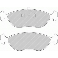 FDB897 FERODO Комплект тормозных колодок, дисковый тормоз