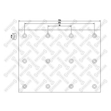 85-01052-SX STELLOX Комплект тормозных башмаков, барабанные тормоза