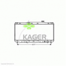 31-1069 KAGER Радиатор, охлаждение двигателя