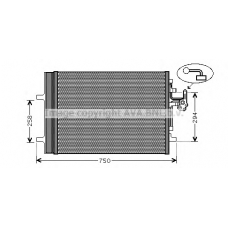 VO5161 AVA Конденсатор, кондиционер