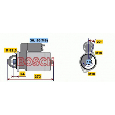 0 001 218 140 BOSCH Стартер