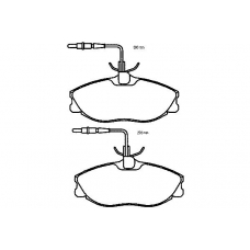 21674 193  1 5 T4005 TEXTAR Колодки тормозные