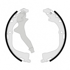 S 85 542 BREMBO Комплект тормозных колодок