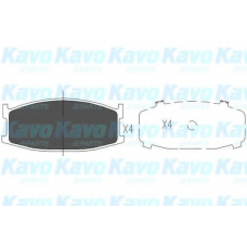 KBP-4548 KAVO PARTS Комплект тормозных колодок, дисковый тормоз