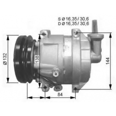 32325G NRF Компрессор, кондиционер