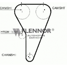 1003 FLENNOR Ремень ГРМ