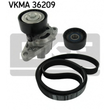 VKMA 36209 SKF Поликлиновой ременный комплект