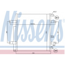 940094 NISSENS Конденсатор, кондиционер