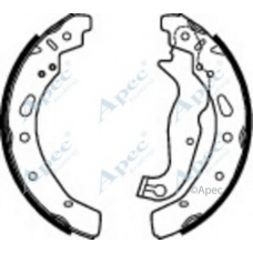 SHU769 APEC Тормозные колодки