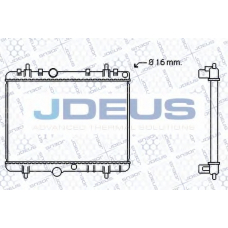 021M48 JDEUS Радиатор, охлаждение двигателя