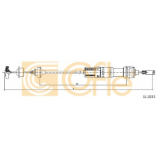 11.3235 COFLE Трос, управление сцеплением