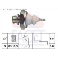 7.0058 FACET Датчик давления масла