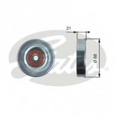 T36395 GATES Паразитный / ведущий ролик, поликлиновой ремень