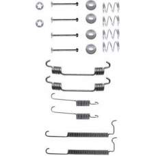 8DZ 355 200-251 HELLA PAGID Комплектующие, тормозная колодка